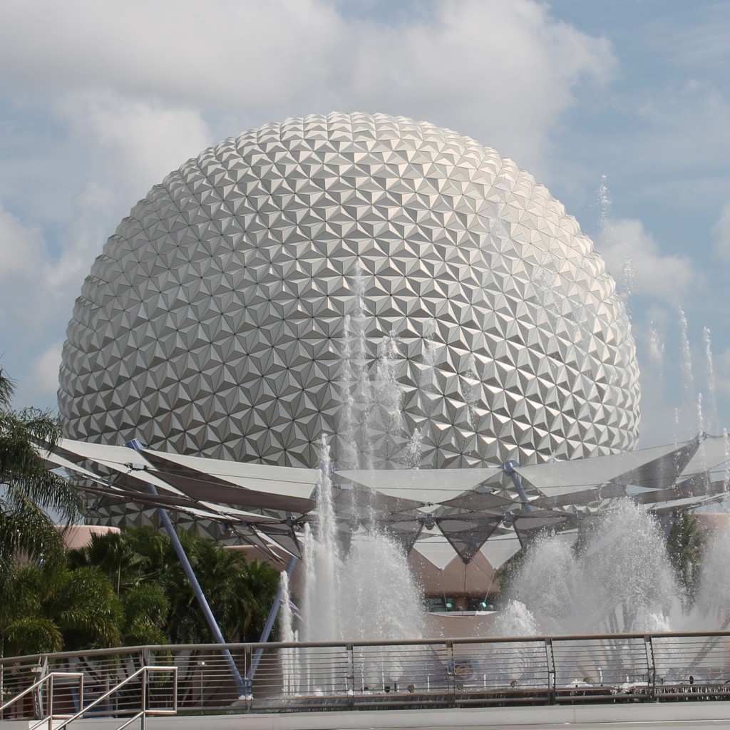 A picture of Spaceship Earth at Epcot