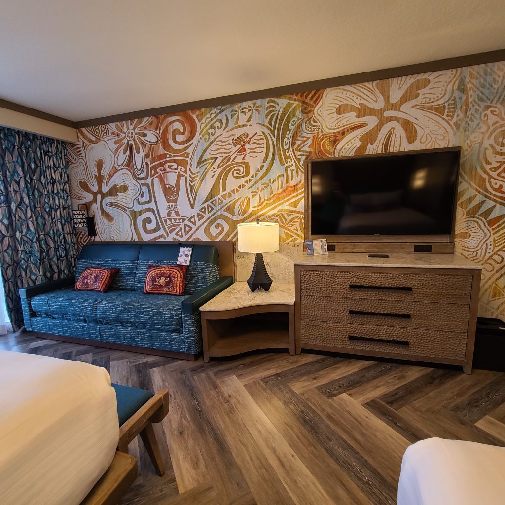 A room in Disney's Polynesian Resort