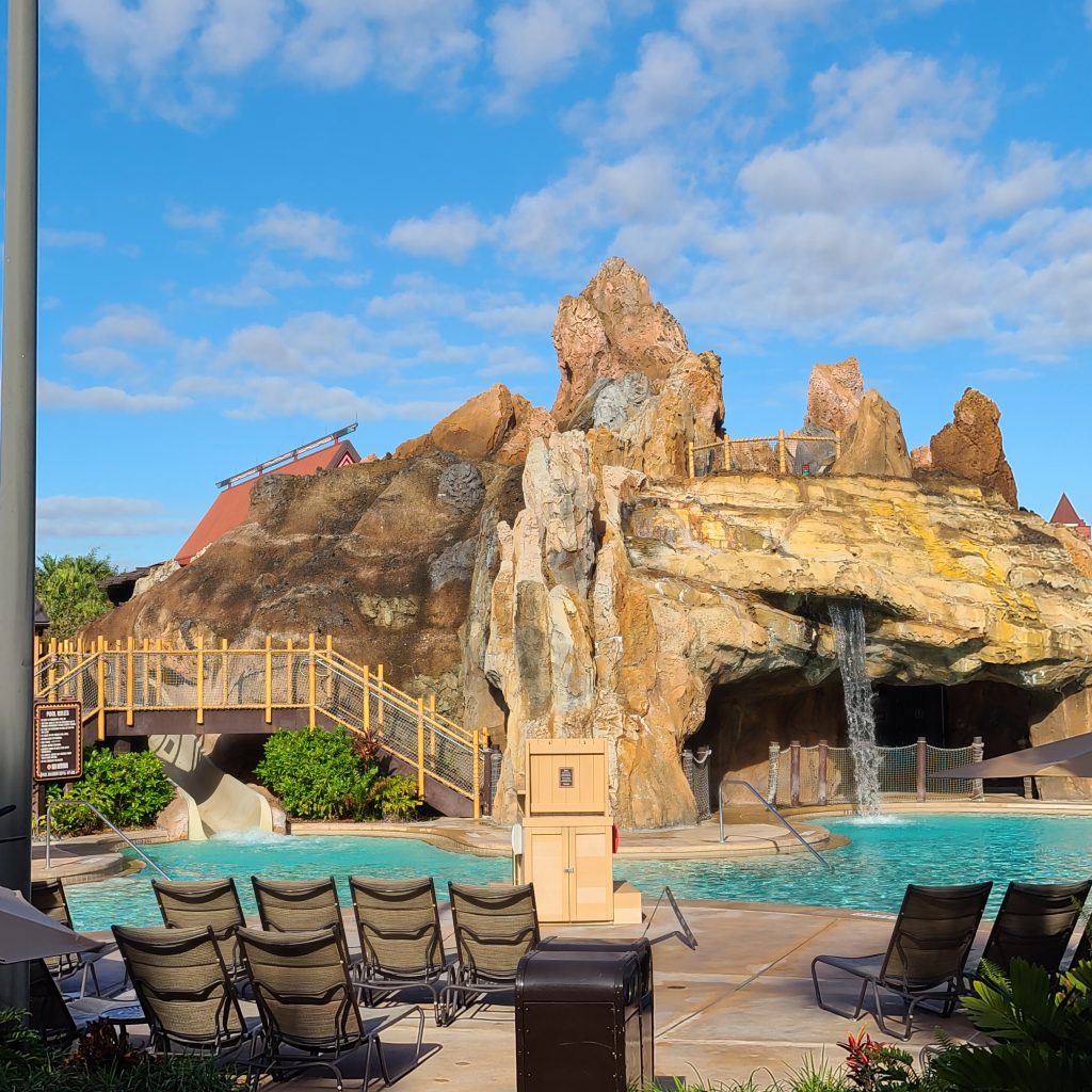 The Volcano Pool at Disney's Polynesian Resort