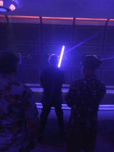 Lightsaber Training aboard the Star Wars Galactic Star Cruiser