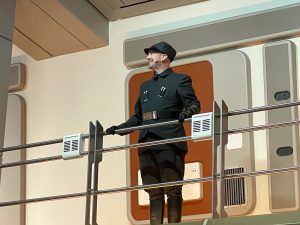 An Imperial Officer aboard the Star Wars Galactic Star Cruiser