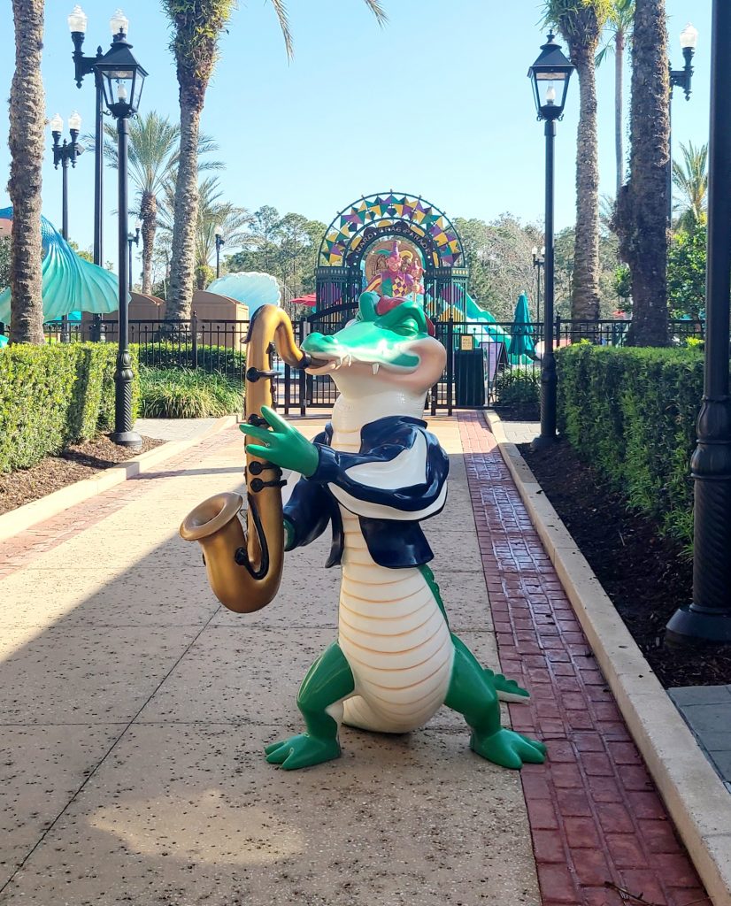 Port Orleans French Quarter Alligators