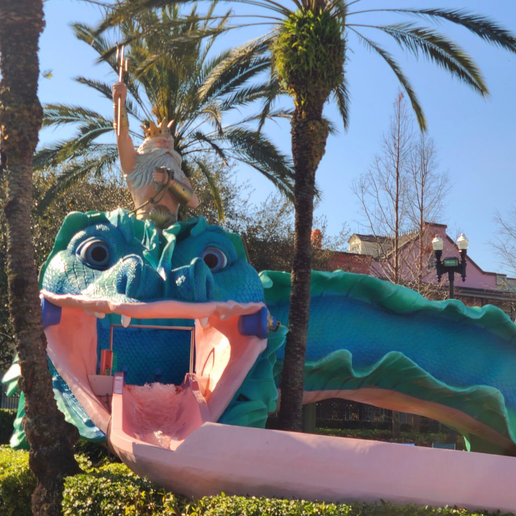 Port Orleans French Quarter Pool Serpent