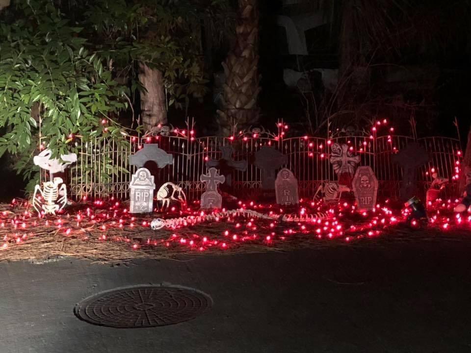 Halloween decorations at Fort Wilderness