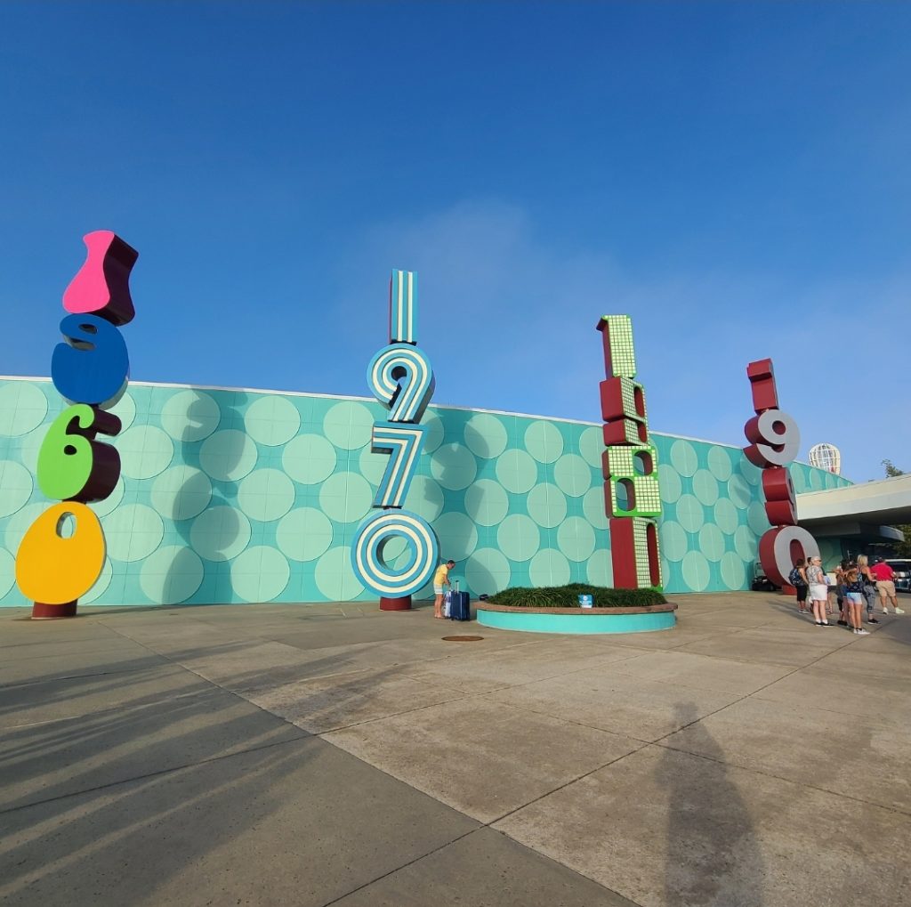 Disney's Pop Century Resort Entry Area