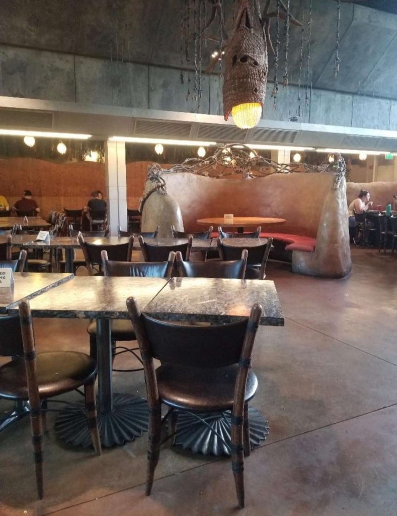 Dining Area at Satu'li Canteen