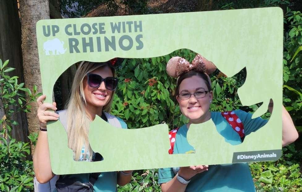 Enchanting Extras Spotlight: Up Close with Rhinos